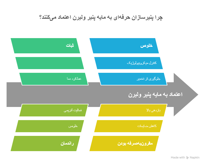 مایه پنیر ولیرن