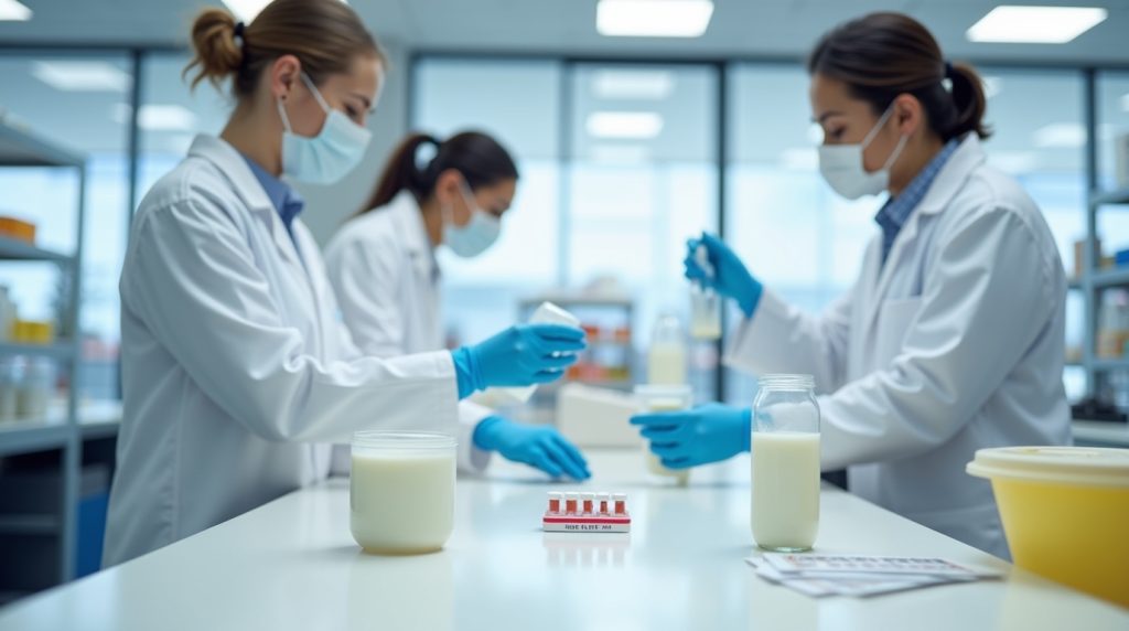 روش‌های تشخیص آنتی‌بیوتیک در شیر