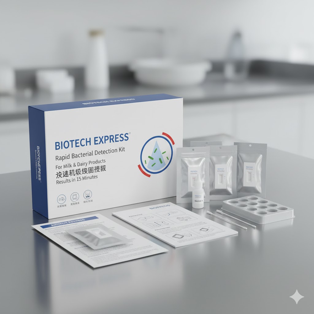 معرفی کیت رپید تست چین برای شیر و لبنیات