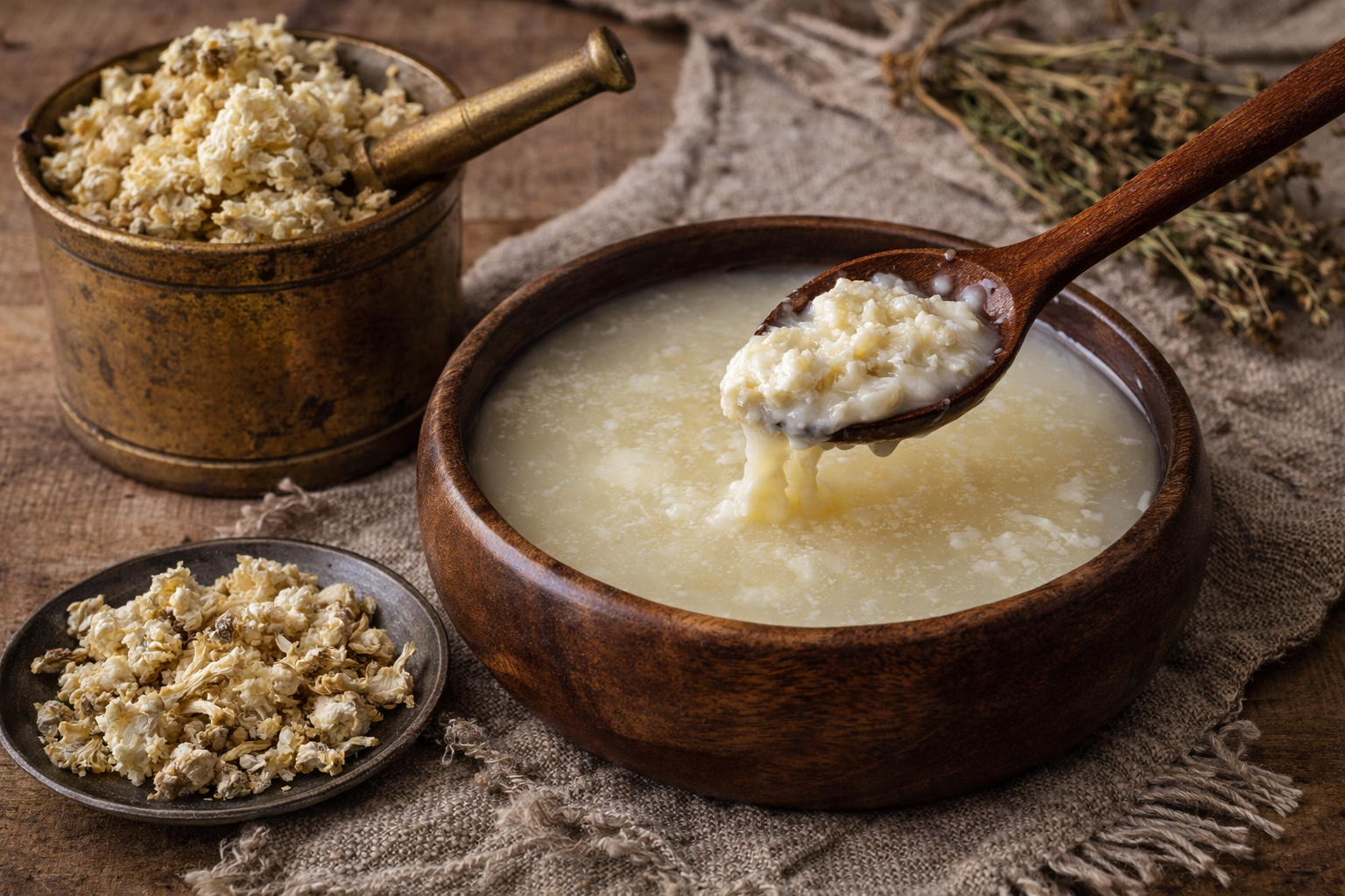 Rennet in traditional medicine