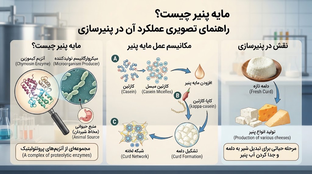 مایه پنیر چیست؟